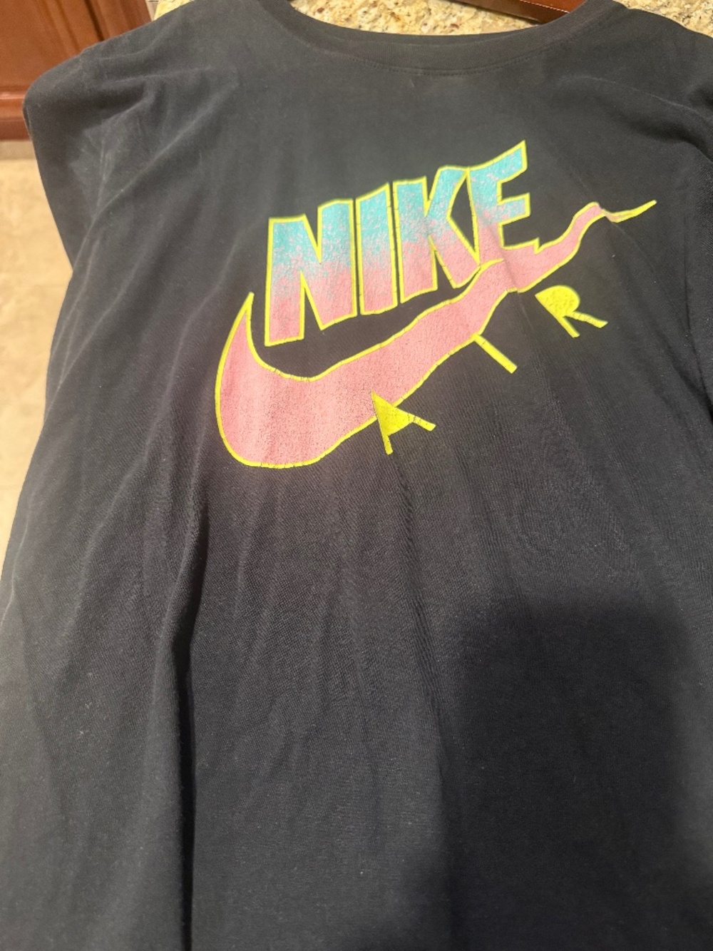 Mens Black Nike Short Tee